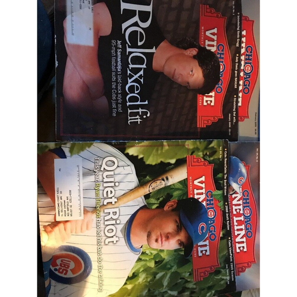 Chicago Cubs Vine Line Lot 12 Magazines All Of 2009 January Thru December - Picture 2 of 7